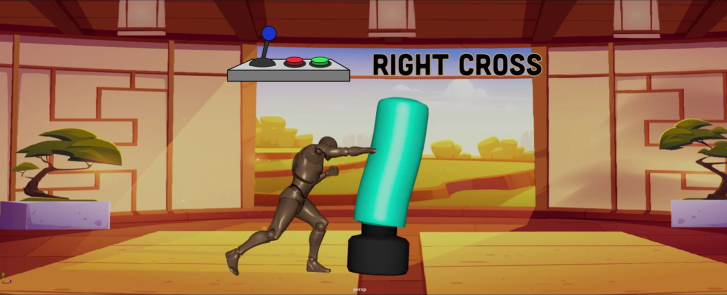 在 Maya 中为游戏制作 3 连击动画